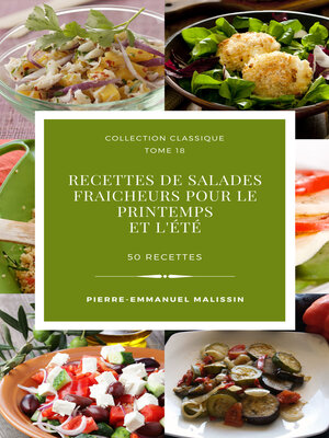 cover image of 50 recettes de Salades fraicheurs pour le printemps et l'été